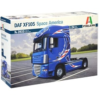 Italeri DAF Trucks Italien XF-105 Space America, I3933, Modellbau,