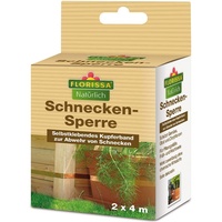 Florissa Natürlich Bio Schnecken-Sperre | Kupferband zur Abwehr von