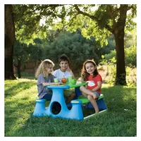 VidaXL Picknickbank für Kinder 89,5x84,5x48 cm Polypropylen