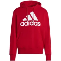 Adidas Essentials French Terry Big Logo Hoodie Better Scarlet