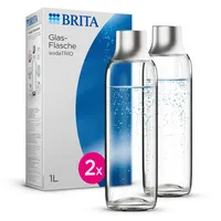 Brita SodaTRIO Glas Sodaflasche 1l, 2 Stück (1046733)