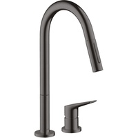 Hansgrohe Axor Citterio M 2-Loch 220 mit Ausziehbrause Brushed