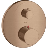 Hansgrohe Axor Starck Thermostat Unterputz mit Absperrventil brushed red