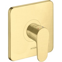 Hansgrohe Axor Citterio M Einhebel-Brausemischer Unterputz Brushed Brass