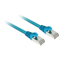 Sharkoon Patchkabel SFTP, RJ-45, mit Cat.7a Rohkabel blau, 2