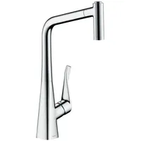 Hansgrohe Metris M71 Einhebel-Küchenmischer 320, Eco, Ausziehbrause, 2jet, sBox,