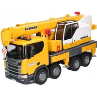 Bruder Scania Super 560R Liebherr Kran-LKW mit Light &