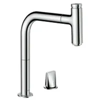 Hansgrohe Metris Select M71 2-Loch Einhebel-Küchenmischer 200, Eco,