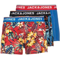 JACK & JONES Trunks red/black L 3er Pack