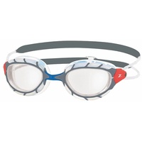 Zoggs Predator Schwimmbrille - Clear Grey - Small