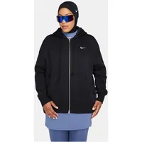 Nike Sportswear Phoenix Fleece Oversized Kapuzenjacke Damen 010 black/sail