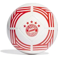 Adidas Ball (Machine-Stitched) FCB CLB Home, White/Red, IA0919, 5