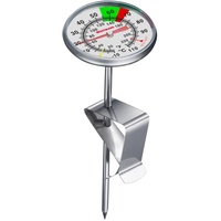 Westmark Milch-Thermomter mit Clip Thermometer silber