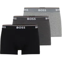 Boss Power Boxershorts 3 Einheiten - Open Grey -