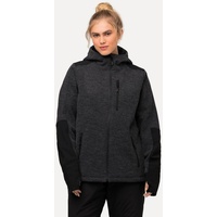 Ulla Popken Damen große Größen Übergrößen Plus Size Funktions-Fleecejacke,