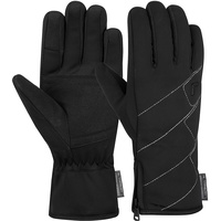 Reusch Damen Handschuhe Skihandschuhe Loredana STORMBLOXX(TM) TOUCH-TEC(TM), Farbe:Schwarz, Artikel:-7702