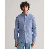 GANT Reg Stripe Langarmhemd College Blue 2XL