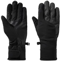 Jack Wolfskin Unisex Night Hawk Gloves Handschuh, Black, S