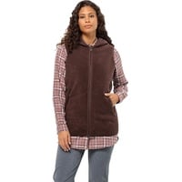 Jack Wolfskin Damen High Curl Long Weste (Größe S,