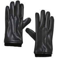 URBAN CLASSICS Synthetic Leather Basic Gloves schwarz L-XL