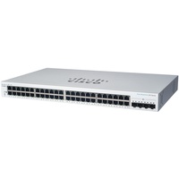 Cisco Business 220-Series 52-Port 1/10GbE 740W (PoE) Weiß