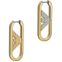 Emporio Armani Creolen-Ohrringe für Damen Metall goldfarben, EGS3048710