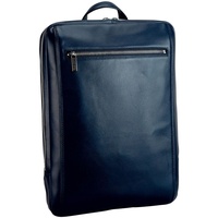 LEONHARD HEYDEN Montreal Business-Rucksack Leder 44 cm Laptopfach navy