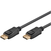 Goobay DisplayPortTM Verbindungskabel 1.4, 1 m, DisplayPort), Video Kabel