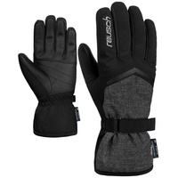 Reusch Moni R-TEX® XT warm, wasserdicht, atmungsaktiv, schwarz/grau, 8