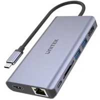 UNITEK uHUB S7 USB-C 2 Ports), Dockingstation + USB