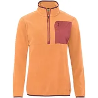 Vaude Rosemoor Fleece Mit Halbem Reißverschluss - Sweet Orange