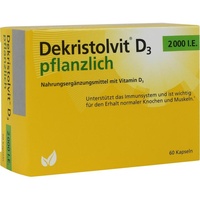 Trommsdorff Dekristolvit D3 2000 I.E. pflanzlich Kapseln