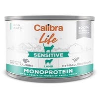 Calibra Cat Life Sensitive Lamm 6x200g