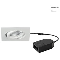 Brumberg LED Einbaustrahler-Set LOOP-S, 230V AC, 5W 3000K 450lm