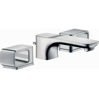 Hansgrohe Axor Urquiola 3-Loch Waschtischarmatur 50 mit Rosetten und