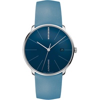 JUNGHANS Meister Fein Automatic mit Diamanten Blau