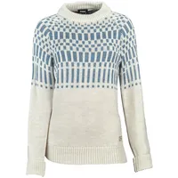 Bergans Damen Nordmarka Merino Pullover (Größe S, weiss)