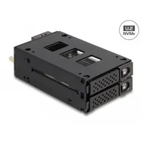 DeLock 47019 - Wechselrahmen für 2x 2.5 U.2 NVMe