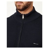 GANT 8040524 Vollreißverschluss Pullover Evening Blue M