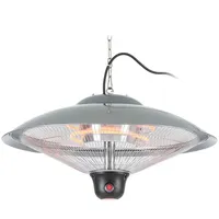 Blumfeldt Heizsporn Deckenheizstrahler 60,5 cm (Ø) LED-Lampe Fernbedienung