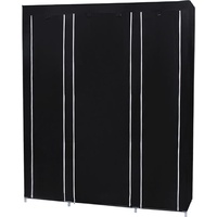 Songmics Stoffschrank, LSF03H schwarz 150,0 x 45,0 x 175,0