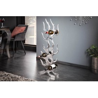 Riess-Ambiente Weinregal FLAME - 93cm silber für 9 Flaschen