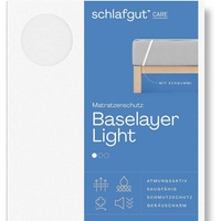 Schlafgut Matratzenauflage »Baselayer Matratzenschutz Light«, mit Eckgummis