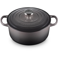 Le Creuset Signature Bräter 24 cm rund flint