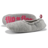 FLIP*FLOP Flip Flop Hausschuh ballett*knit Ballerina Grau grau 36