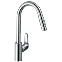 Hansgrohe Focus M41 Einhebel-Küchenmischer 240, Eco, 2 Strahlarten, sBox,