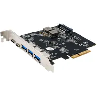 Exsys EX-12006 PCIe Karte mit 5 Ports ( 3A+2C