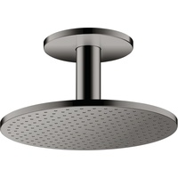 Hansgrohe Axor Kopfbrause 300 2jet mit Deckenanschluss polished black