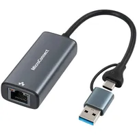 MicroConnect USB-C A to RJ45 2.5G Network Adapter