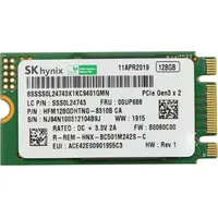 Lenovo SSD M.2 PCIe NVMe (128 GB, M.2 2242),